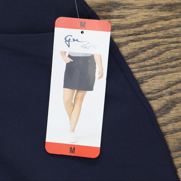 NWT Reel Life Womens Mesh Lined Tennis Golf Skort 1757480 M Blue - Picture 9 of 11